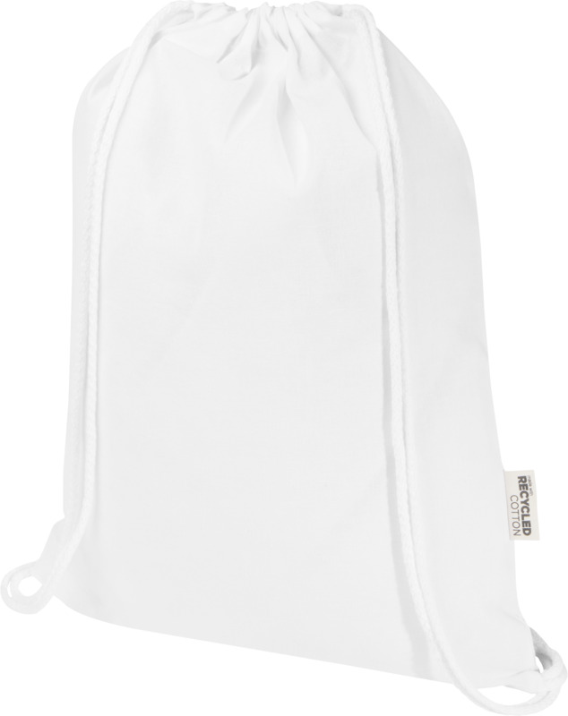 Peru Blend 180 g/m² GRS recycled drawstring bag 5L