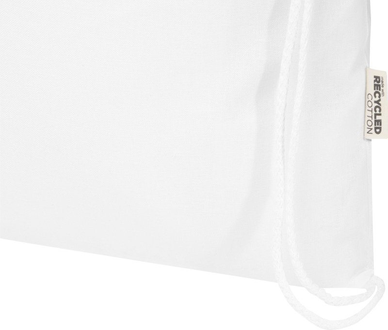 Peru Blend 180 g/m² GRS recycled drawstring bag 5L - Image 4