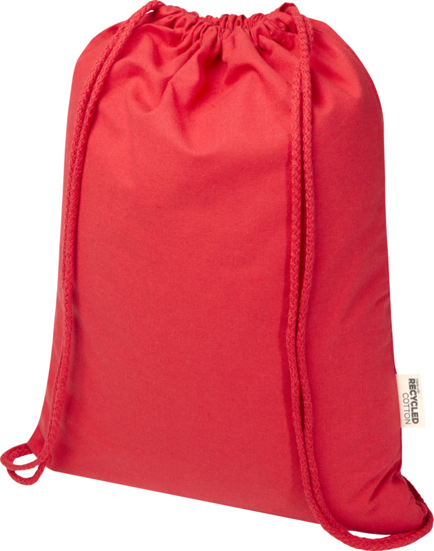 Peru Blend 180 g/m² GRS recycled drawstring bag 5L - Image 14