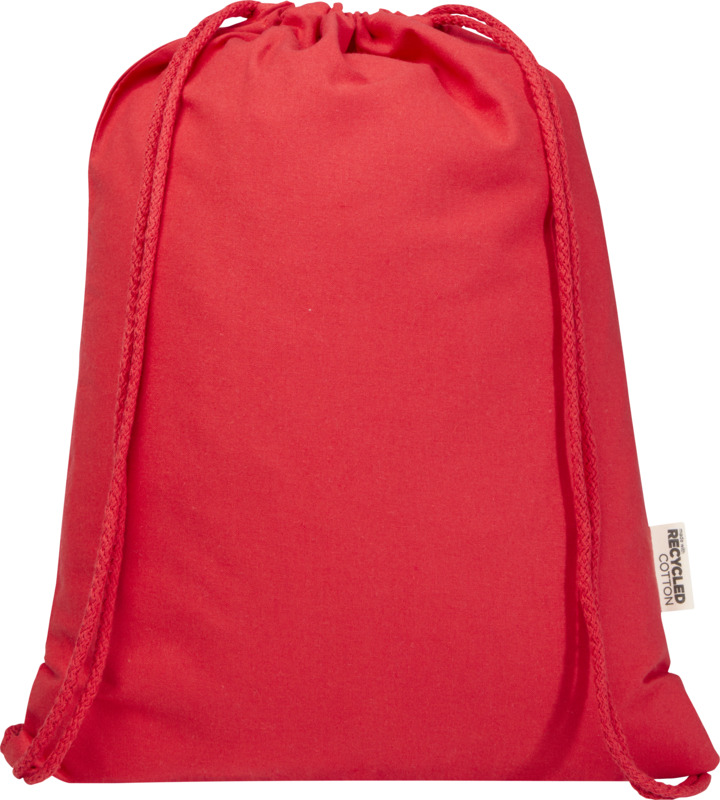 Peru Blend 180 g/m² GRS recycled drawstring bag 5L - Image 15