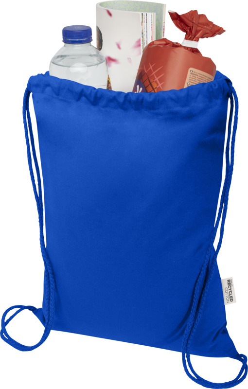 Peru Blend 180 g/m² GRS recycled drawstring bag 5L - Image 23