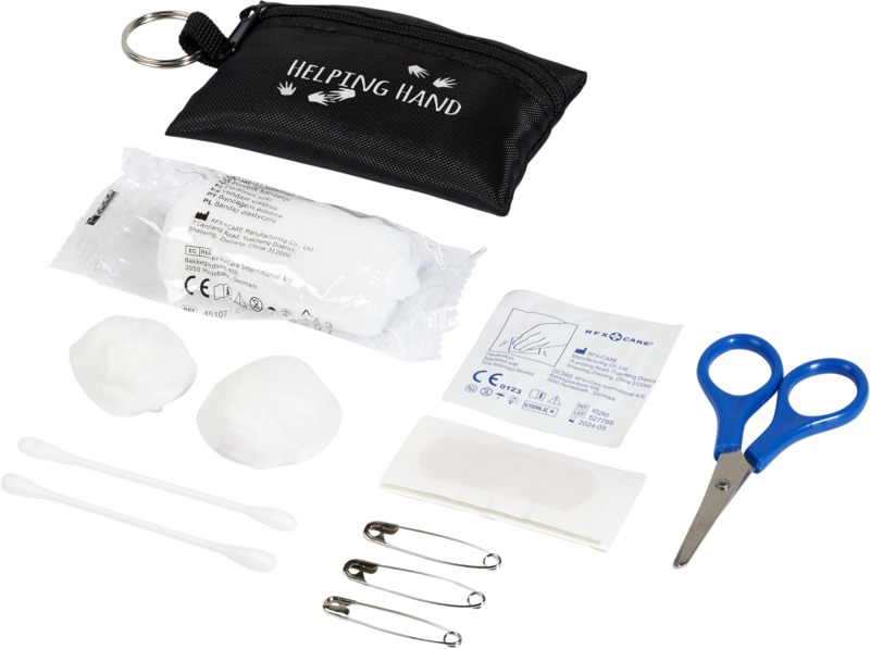 Valdemar 16-piece first aid keyring pouch - Image 5