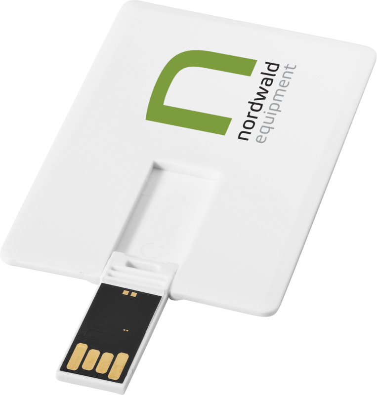 Slim card-shaped 2GB USB flash drive - Image 5