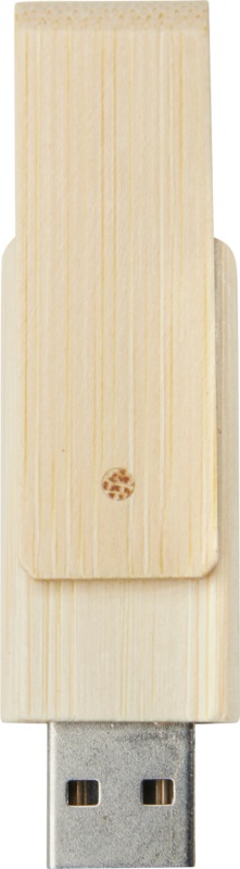 Rotate 16GB bamboo USB flash drive - Image 2