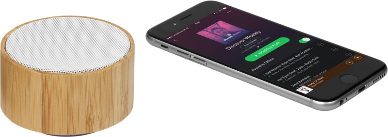 Cosmos bamboo Bluetooth® speaker - Image 8