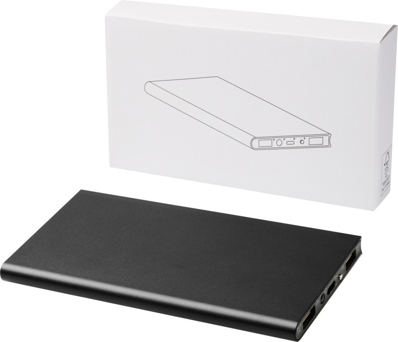 Plate 8000 mAh aluminium power bank - Image 6