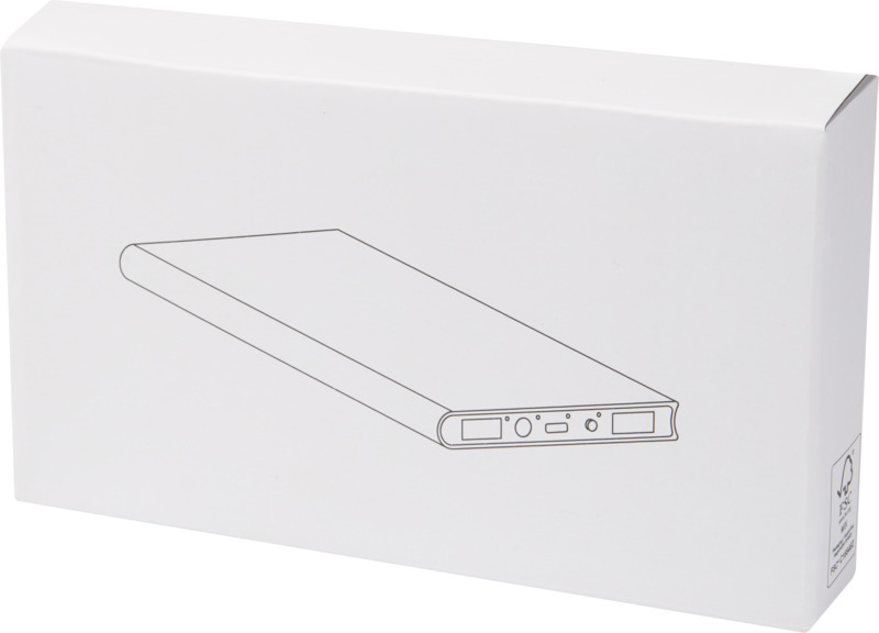 Plate 8000 mAh aluminium power bank - Image 7