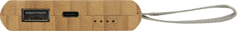Tulda 5000 mAh bamboo power bank - Image 7