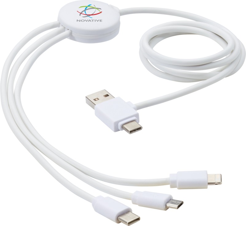 Pure 5-in-1 charging cable with antibacterial additive - Image 6
