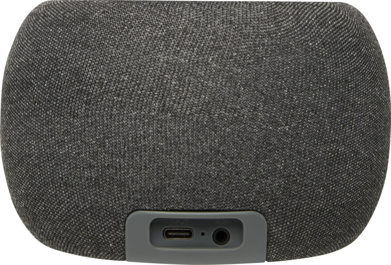 Ecofiber bamboo/RPET Bluetooth® speaker and wireless charging pad - Image 5