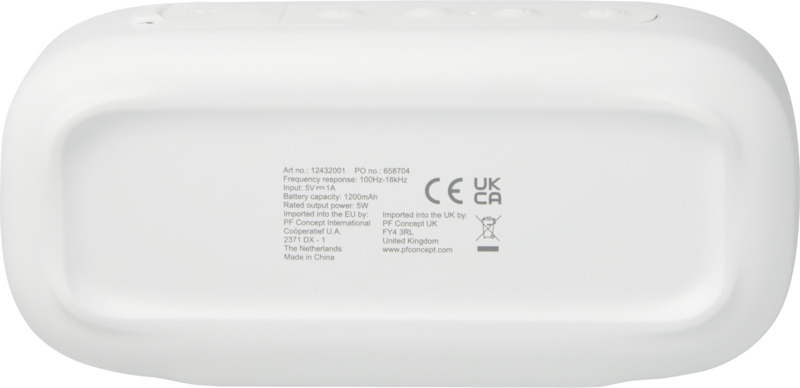 Stark 2.0 5W recycled plastic IPX5 Bluetooth® speaker - Image 3