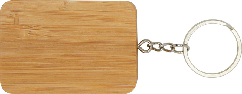 Reel 6-in-1 retractable bamboo key ring charging cable - Image 2