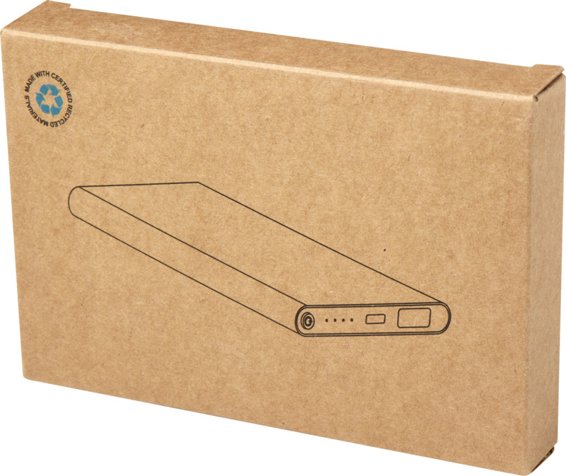 Pep 4000 mAh Type-C recycled aluminium power bank - Image 23