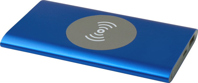 Juice 4000 mAh Type-C recycled aluminium wireless power bank - Image 9