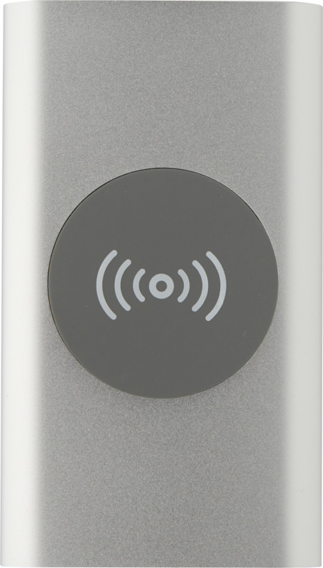 Juice 4000 mAh Type-C recycled aluminium wireless power bank - Image 18