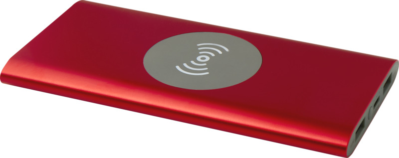Juice 8000 mAh Type-C recycled aluminium wireless power bank