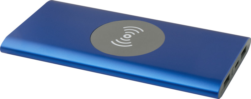 Juice 8000 mAh Type-C recycled aluminium wireless power bank - Image 9