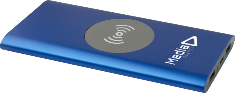 Juice 8000 mAh Type-C recycled aluminium wireless power bank - Image 16