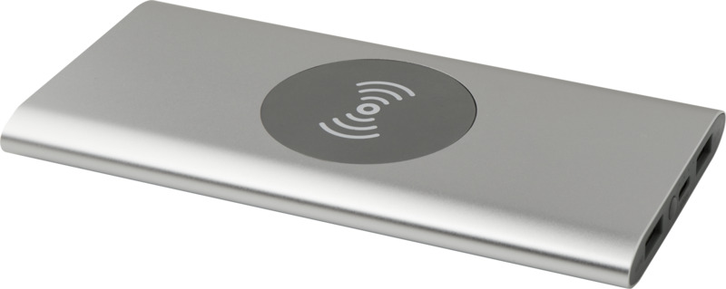 Juice 8000 mAh Type-C recycled aluminium wireless power bank - Image 17