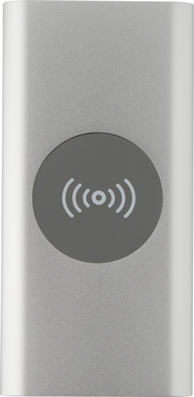 Juice 8000 mAh Type-C recycled aluminium wireless power bank - Image 18