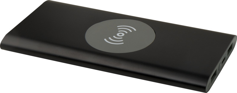 Juice 8000 mAh Type-C recycled aluminium wireless power bank - Image 25