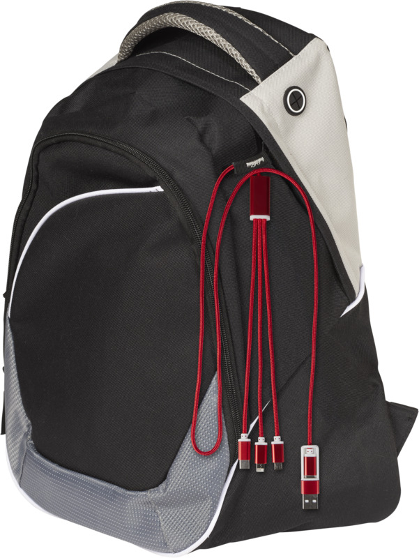 Versatile 5-1 recycled aluminium charging cable - Image 4