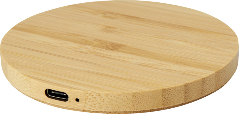 Essence 15W bamboo wireless charging pad - Image 6