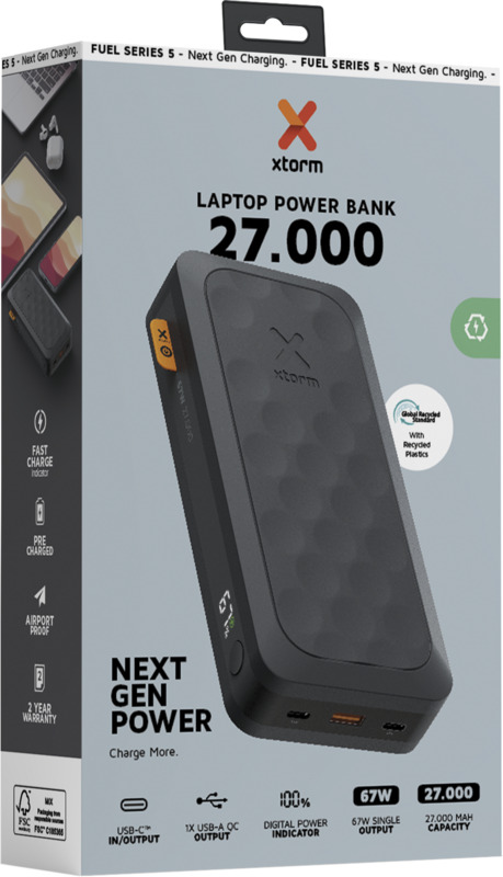 Xtorm FS5271 Fuel Series 27.000 mAh 67W power bank - Image 10
