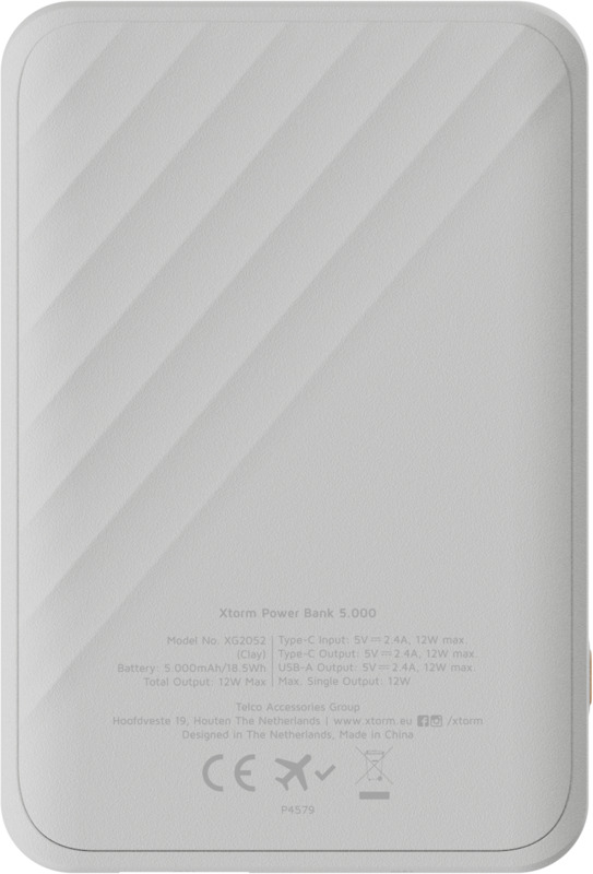 Xtorm XG205 Go2 12W 5.000 mAh fast charge power bank - Image 3
