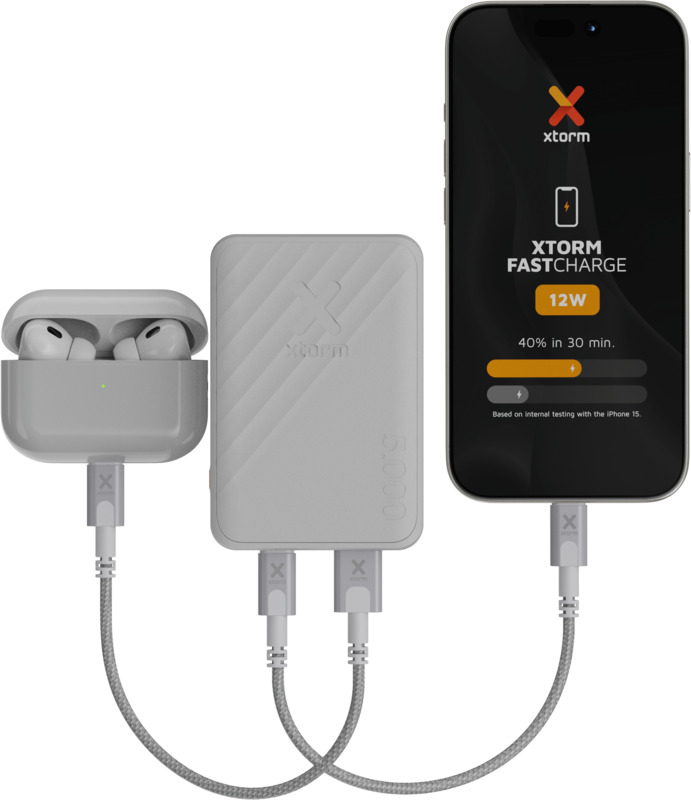 Xtorm XG205 Go2 12W 5.000 mAh fast charge power bank - Image 4