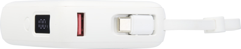 Acrux 10.000 mAh 35W tablet power bank with built in Type-C cable - made from recycled plastic - Image 7