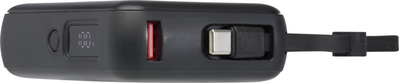 Acrux 10.000 mAh 35W tablet power bank with built in Type-C cable - made from recycled plastic - Image 15