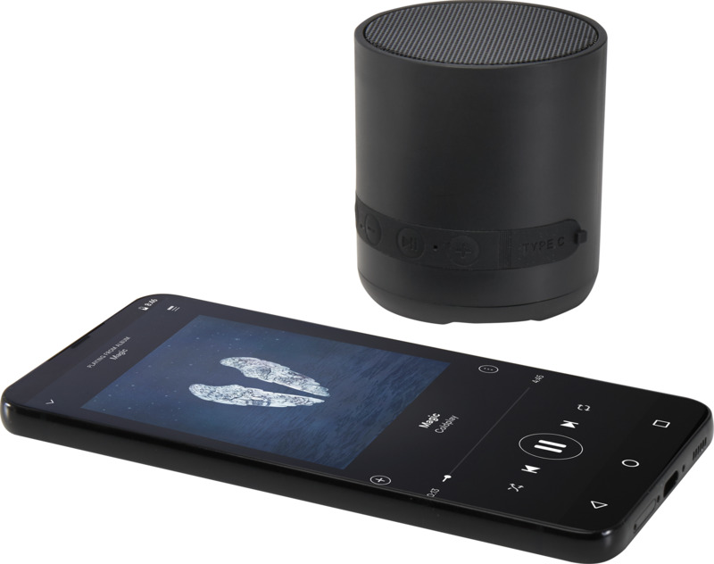 Hunor 3W recycled plastic wireless speaker - Image 13