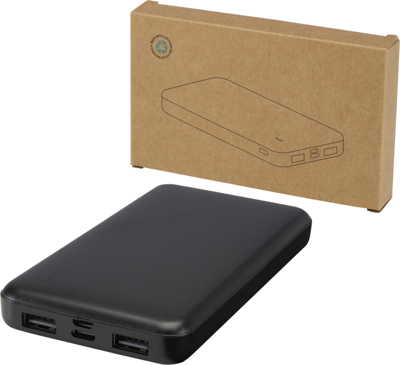 Intan 10.000 mAh 10W recycled plastic power bank - Image 9