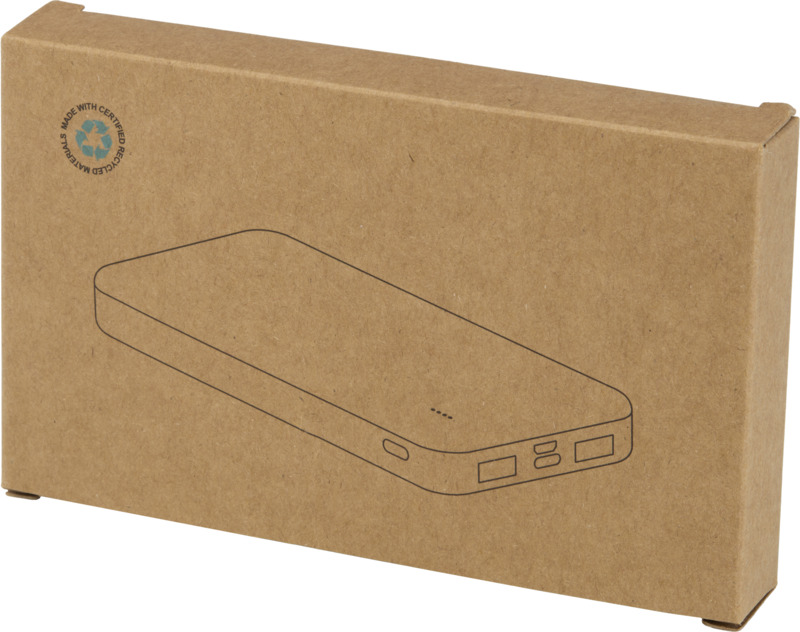 Intan 10.000 mAh 10W recycled plastic power bank - Image 15