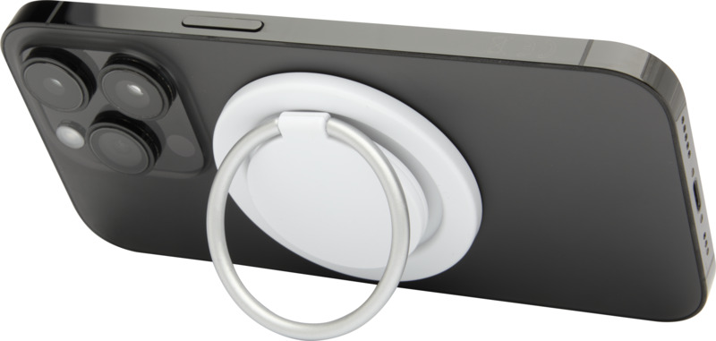 Albali recycled plastic magnetic phone holder with ring stand