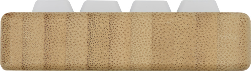 Algol recycled plastic phone stand and fidget toy with bamboo details - Image 3