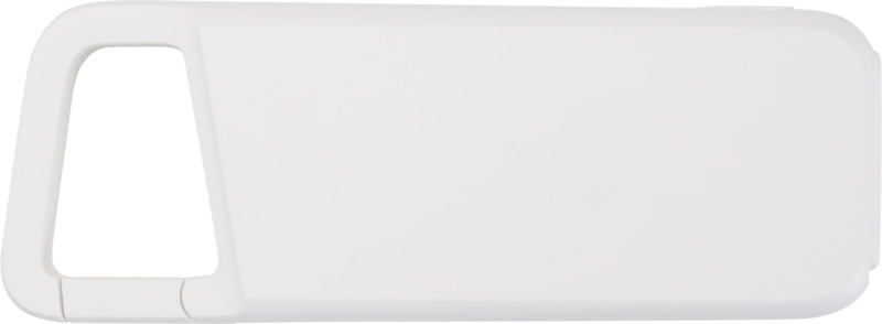 Alkes 5000 mAh 12W recycled plastic water resistant power bank with carabiner - Image 2