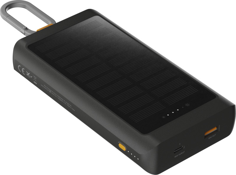 Xtorm XG2S101 Go2 10.000 mAh 15W solar power bank with light