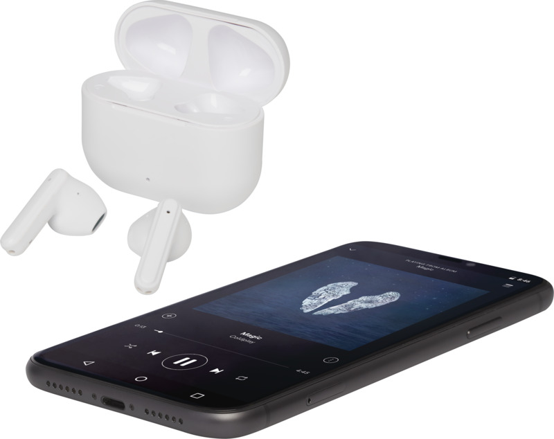 Altais recycled plastic True Wireless Bluetooth® headset - Image 6