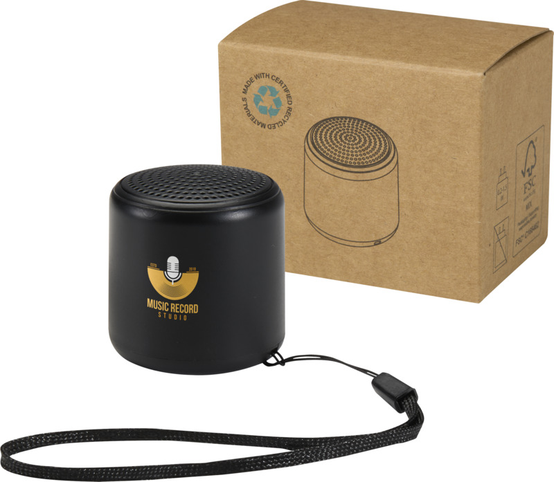 Velkis 3W recycled plastic wireless Bluetooth® speaker - Image 14