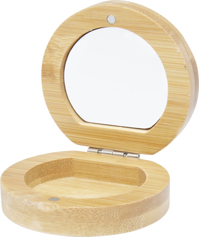 Afrodit bamboo pocket mirror