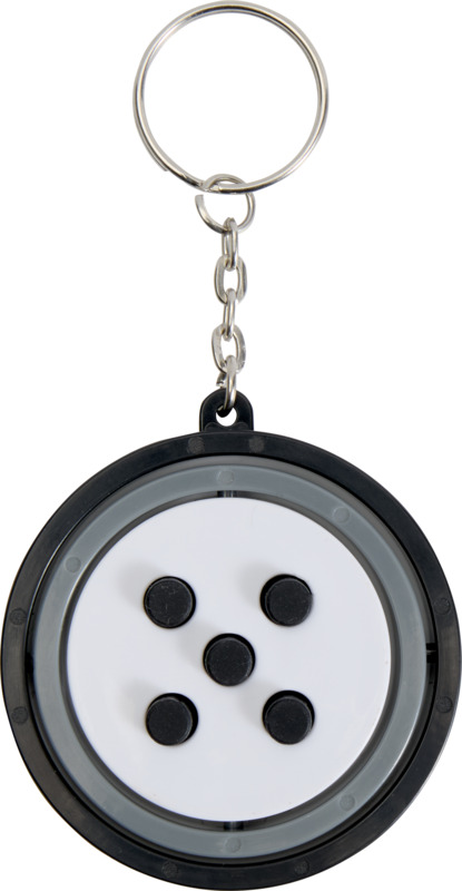 Spinx recycled plastic gyroscope fidget keychain - Image 2