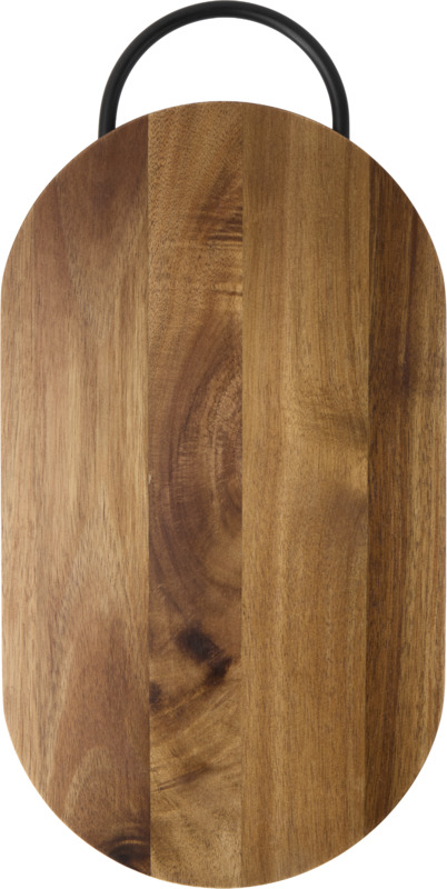 Julienne acacia wood chopping board with handle - Image 3