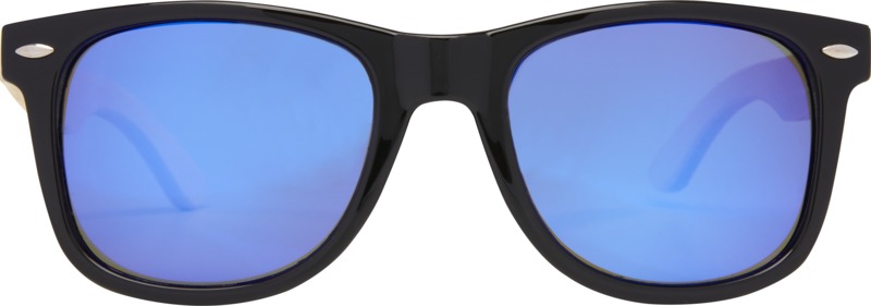 Taiyō rPET/bamboo mirrored polarized sunglasses in gift box - Image 2