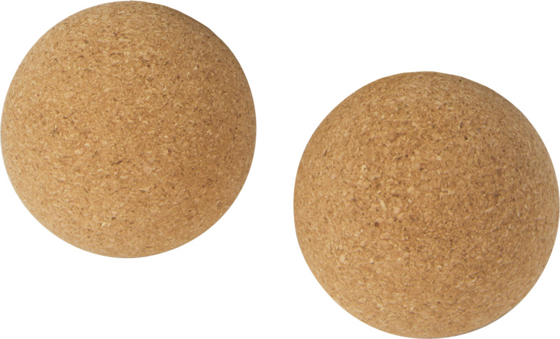 Trikona cork yoga ball - set of 2 - Image 4