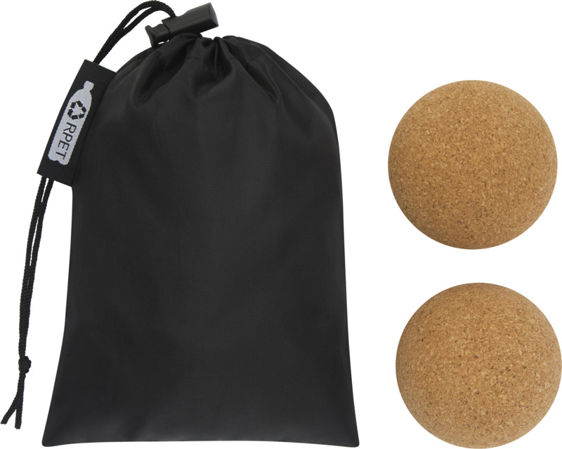 Trikona cork yoga ball - set of 2 - Image 5
