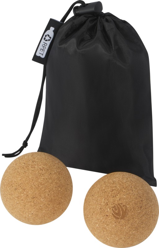Trikona cork yoga ball - set of 2 - Image 7