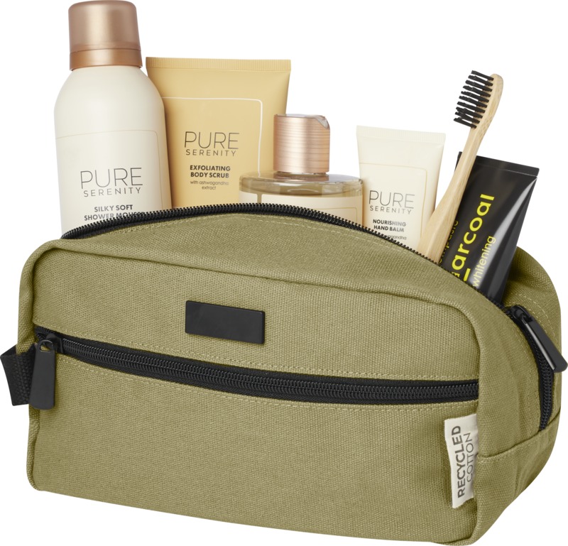 Joey GRS recycled canvas travel accessory pouch bag 3.5L - Image 11