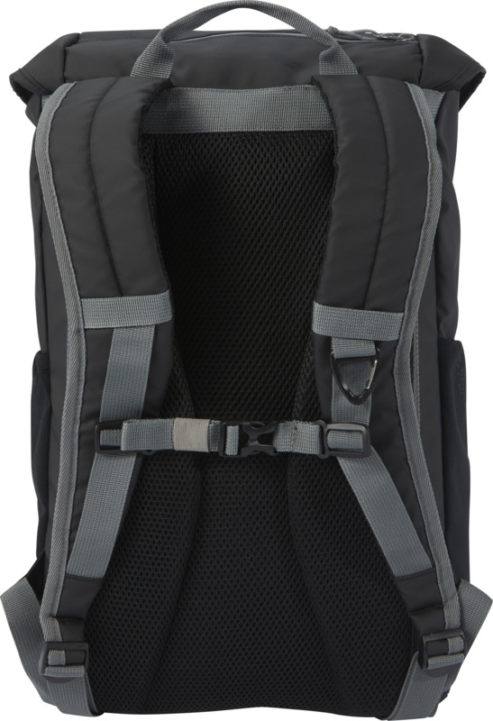 Aqua 15.6" GRS recycled water resistant laptop backpack 23L - Image 3